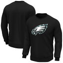 【送料無料】 NFL メンズ パーカー・スウェット アウター Logo Crew Sweatshirt Mens Eagles