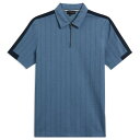 テッドベーカー ポロシャツ メンズ 【送料無料】 テッドベーカー メンズ ポロシャツ トップス Ted Baker Abloom Zip Polo Shirt Mens Mid-Blue