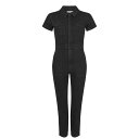 【送料無料】 グッドアメリカン レディース ジャンプスーツ トップス Fit For Success Jumpsuit Black099