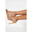 ̵ åȥե ǥ  塼 Stiletto Barely There Heeled Sandals Nude