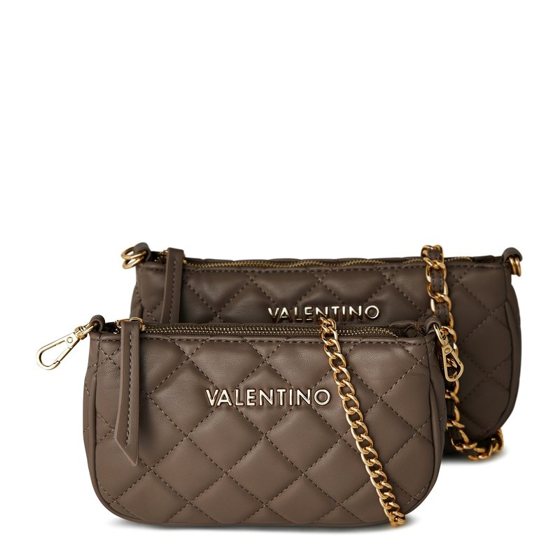 【送料無料】 ヴァレンティーノ レディース ハンドバッグ バッグ Valentino Ocrna Large Crossbody Taupe 259