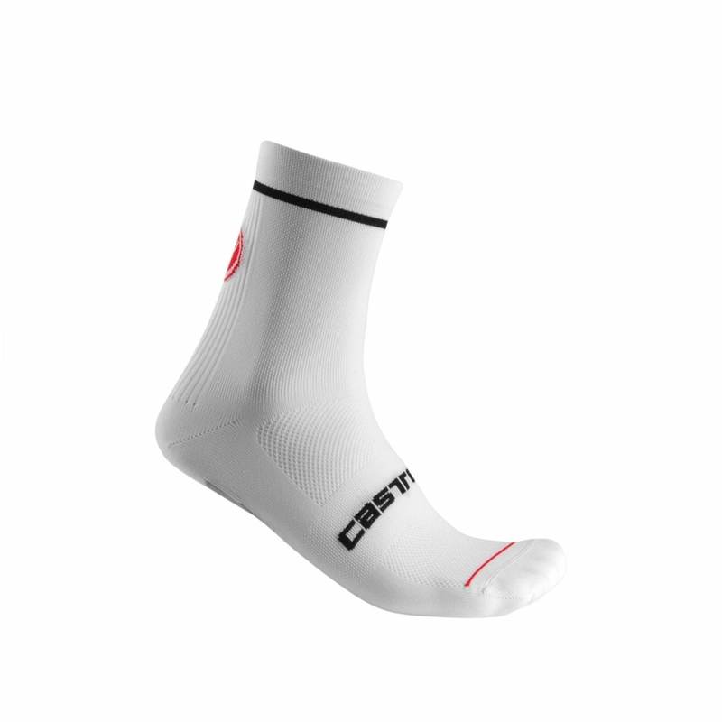 【送料無料】 カステリ メンズ 靴下 アンダーウェア Entrata 13 Socks White