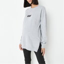 【送料無料】 ミスガイデッド レディース パーカー・スウェット アウター Mama Embroidered Maternity Sweatshirt Grey Marl