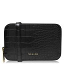 【送料無料】 テッドベーカー レディース ハンドバッグ バッグ Double Zip Stina Camera Bag black