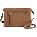 【送料無料】 テッドベーカー レディース ハンドバッグ バッグ Calitaa Zip Detail Cross Body BROWN