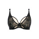 【送料無料】 フレイヤ レディース ブラジャー アンダーウェア Fatale Underwired Plunge Bra Noir