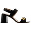 ̵ ޥ٥꡼ ǥ  塼 Loafer Heel Sandals Black 10030