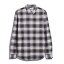 【送料無料】 ファーラー メンズ シャツ トップス Brewer Checked Shirt Farah Choc 257