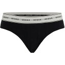 【送料無料】 ゲス レディース パンツ アンダーウェア Guess Carrie Brief Ld09 Jet black