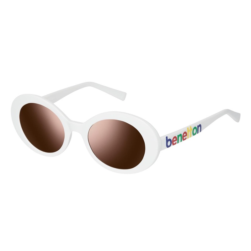 【送料無料】 ベネトン メンズ サングラス・アイウェア アクセサリー Colors of Benetton Sunglasses White