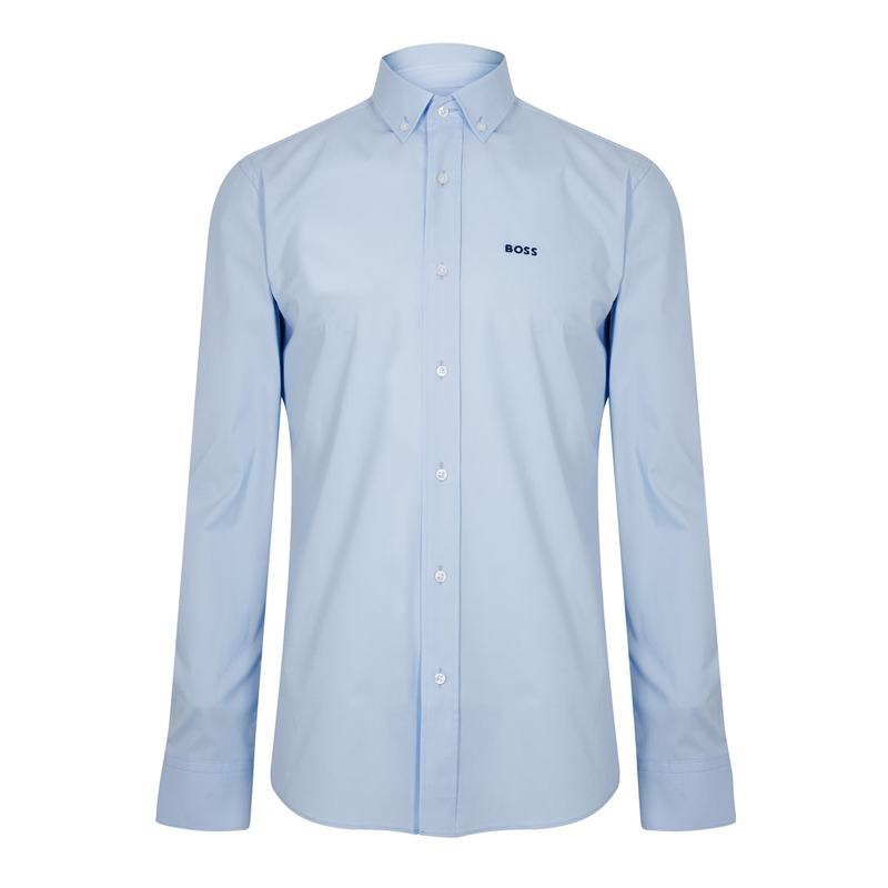 ̵ ܥ   ȥåץ Hank Poplin Shirt Sky Blue 452