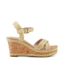 【送料無料】 デューンロンドン レディース ヒール シューズ Kelisa Wedge Heels Beige 420