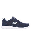 【送料無料】 スケッチャーズ メンズ スニーカー シューズ Flex Burns Agoura Mens Trainers Navy