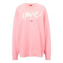 yz t[S fB[X p[J[EXEFbg AE^[ Doccia Crew Neck Sweater Brt Pink 671