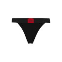 【送料無料】 フューゴ レディース パンツ アンダーウェア Label String Thong Black 001