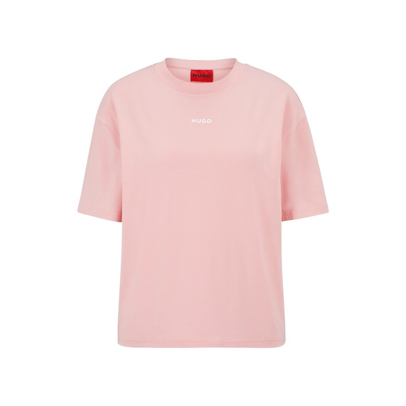 【送料無料】 フューゴ レディース Tシャツ トップス Shuffle T Shirt Dark Pink