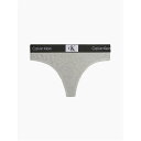 【送料無料】 カルバンクライン レディース パンツ アンダーウェア 1996 Thong Grey Heather