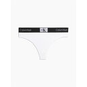 【送料無料】 カルバンクライン レディース パンツ アンダーウェア Waist Brazilian Briefs White