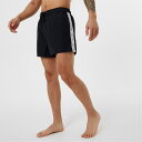 【送料無料】 ジャック ウィルス メンズ ハーフパンツ・ショーツ 水着 Side Tape Swim Short Black