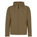 【送料無料】 シーピーカンパニー メンズ ニット・セーター アウター Full Zip Goggle Hoodie Lead Gray 339