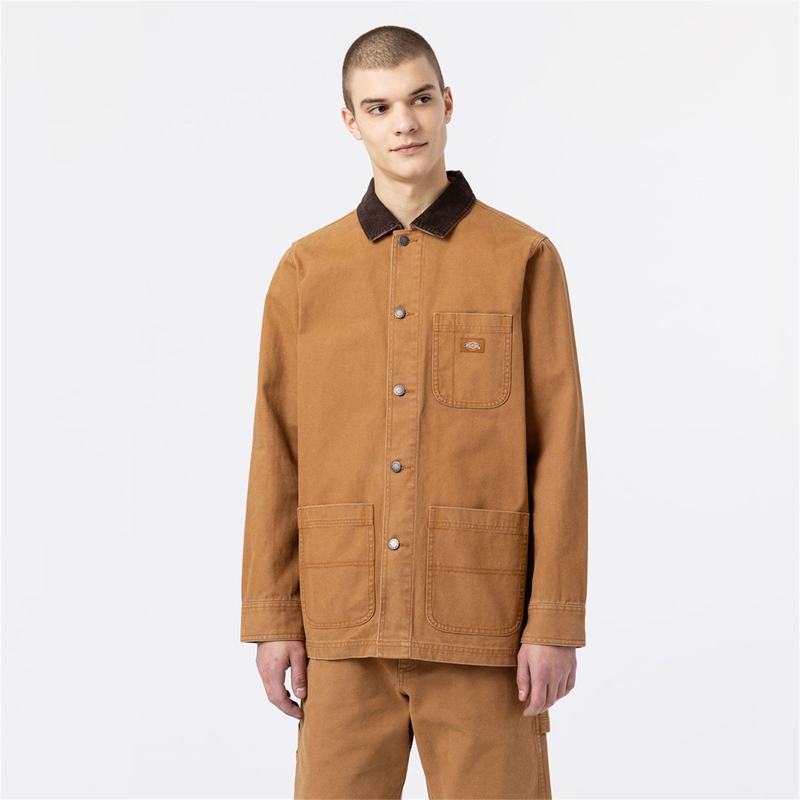 ̵ ǥå  㥱åȡ֥륾  Chore Jacket Brown Duck C411