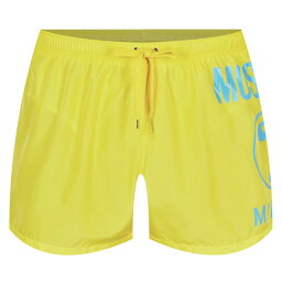 【送料無料】 モスキーノ メンズ ハーフパンツ・ショーツ 水着 Question Mark Swim Shorts Yellow 0021