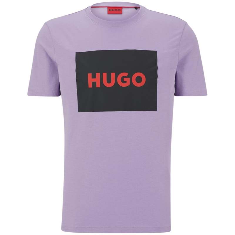  フューゴ メンズ Tシャツ トップス Dulive Box Logo T Shirt Purple 564