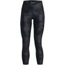 【送料無料】 アンダーアーマー レディース レギンス ボトムス Armour AOP Ankle Leggings Black/Jet Grey