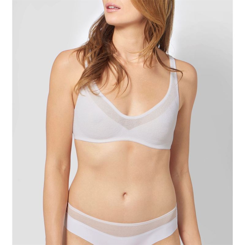 【送料無料】 スロッギ レディース ブラジャー アンダーウェア Oxygene Infinite Soft Bra White