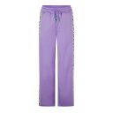 【送料無料】 ディースクエアード レディース ジャケット・ブルゾン アウター Tape Logo Joggers Lilac 381