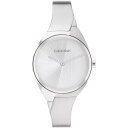 【送料無料】 カルバンクライン レディース 腕時計 アクセサリー Ladies Calvin Klein Bangle Watch Silver