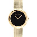 【送料無料】 カルバンクライン レディース 腕時計 アクセサリー Ladies Calvin Klein Watch 25200012 Gold and Black