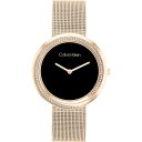 【送料無料】 カルバンクライン レディース 腕時計 アクセサリー Ladies Calvin Klein Watch 25200151 Rose Gold and Black