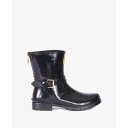 【送料無料】 バブアー レディース ブーツ・レインブーツ シューズ Mugello Wellingtons Black