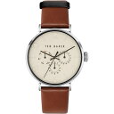 yz ebhx[J[ Y rv ANZT[ Mens Ted Baker Watch Silver, Cream and Brown