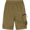 【送料無料】 シーピーカンパニー メンズ ハーフパンツ・ショーツ 水着 Lens Swim Shorts Beige 339