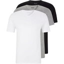 【送料無料】 ボス メンズ Tシャツ トップス 3 Pack T Shirts Open Misc