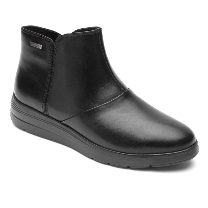 ロックポート 【送料無料】 ロックポート レディース ブーツ・レインブーツ シューズ Total Motion Lillie Bootie Black Black