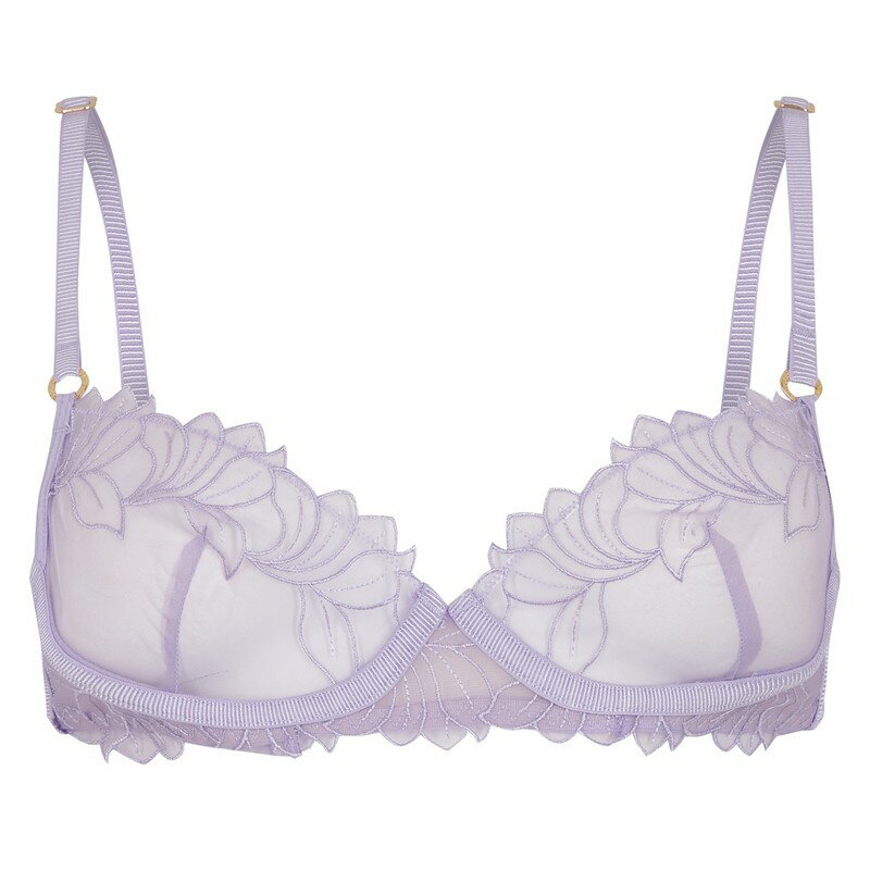 【送料無料】 ブルーベラ レディース ブラジャー アンダーウェア Monet Wired Bra Purple Rose