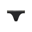【送料無料】 カルバンクライン レディース パンツ アンダーウェア Calvin Klein Underwear Thong Black