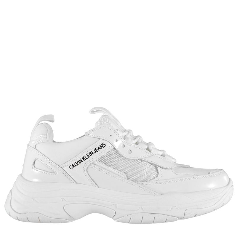  カルバンクライン レディース スニーカー シューズ Maya Mono Trainers White Patent