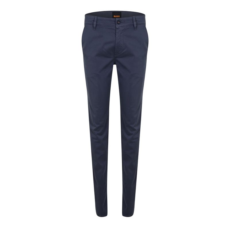 【送料無料】 ボス メンズ カジュアルパンツ チノパン ボトムス Schino-Slim D Trousers Medium Blue 420