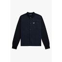 フレッドペリー 【送料無料】 フレッドペリー メンズ シャツ トップス Fred Pique Shirt Sn32 Navy 608