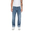 【送料無料】 リプレイ メンズ デニムパンツ ジーンズ ボトムス Replay Rocco Jeans Mens Mid Wash 490