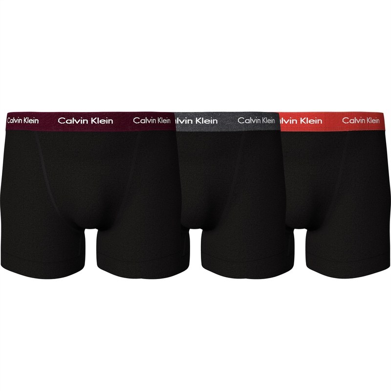 【送料無料】 カルバンクライン レディース パンツ アンダーウェア Pack Cotton Stretch Boxer Shorts Rhone/Char/Orng