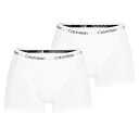 【送料無料】 カルバンクライン メンズ ボクサーパンツ アンダーウェア 2 Pack Trunks Wht/Wht 100