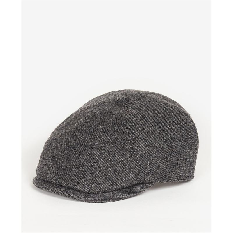 【送料無料】 バーブァー メンズ 帽子 アクセサリー Claymore Baker Boy Hat Charcoal/Grey