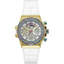 ゲス 【送料無料】 ゲス レディース 腕時計 アクセサリー Ladies Guess Fusion Watch Two tone and White