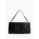 【送料無料】 カルバンクライン レディース ハンドバッグ バッグ Calvin Klein Quilted Convertible Clutch Bag Black