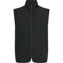 【送料無料】 カルバンクライン メンズ ベスト アウター Crinkle Nylon Vest Black BEH